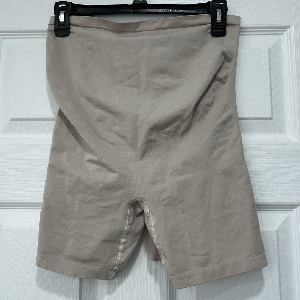 Belly Bandit Maternity Mama‎ Shorts Mid-Thigh Shaper (similar to Spanx) Sz Large